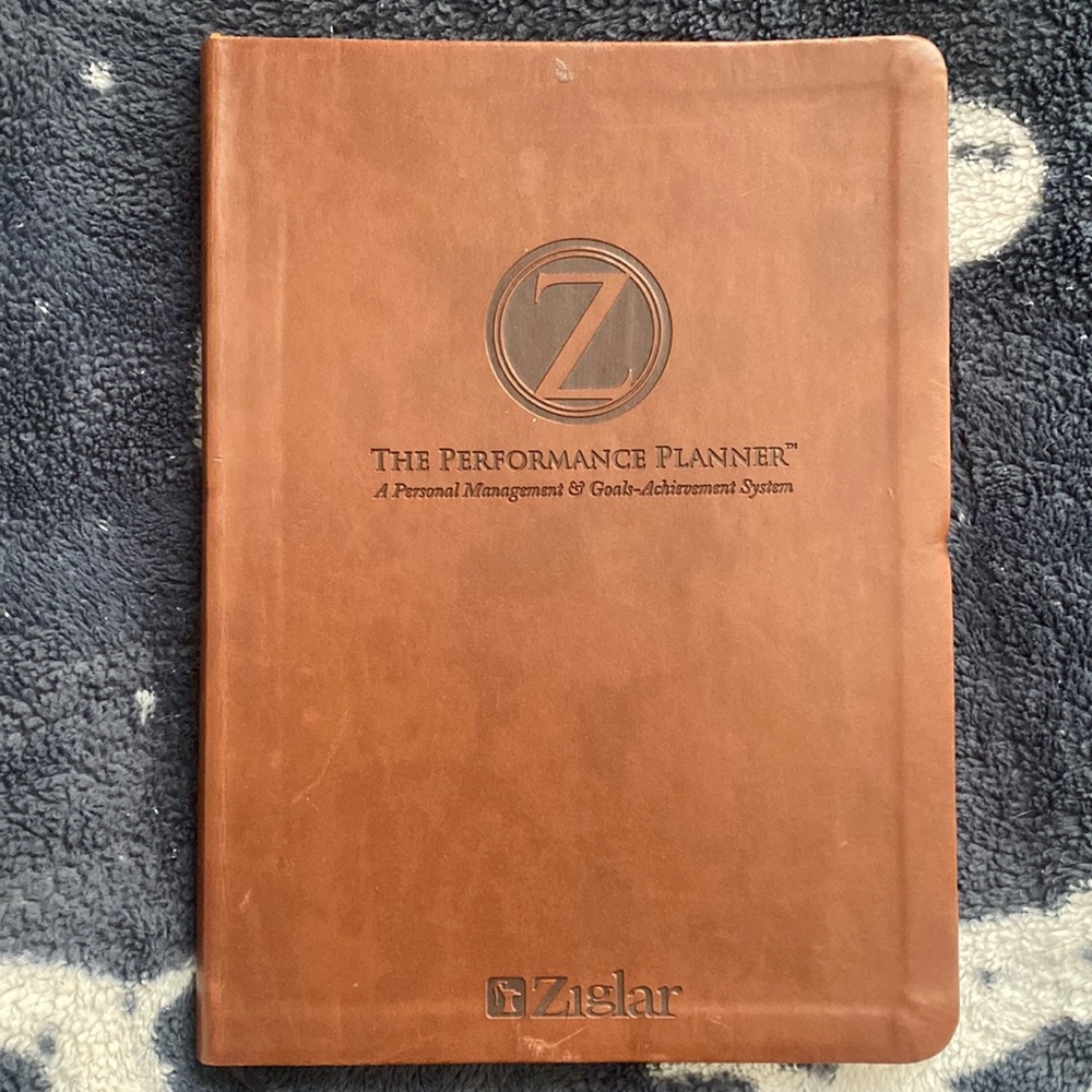 New! The Performance Planner Zig Ziglar Management & Goals-Achievement System